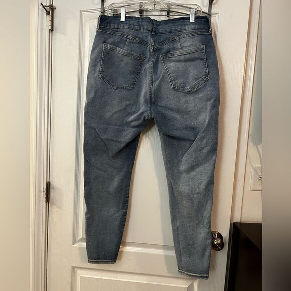 Forever 21 premium jeans light blue‎ Wash mom size 16 - Picture 9 of 15